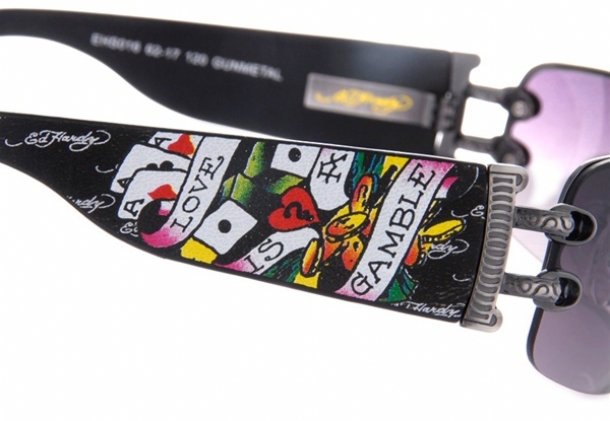 ED HARDY EHS 016 in color GUNMETAL
