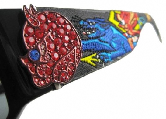 ED HARDY EHS 036 in color BLACK